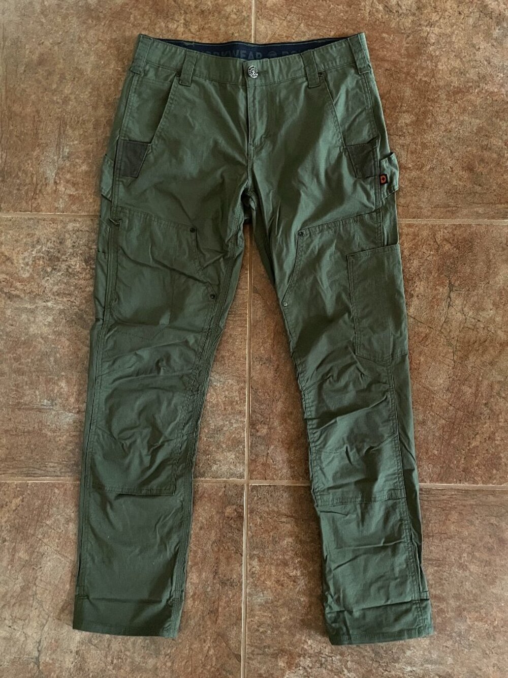Dovetail Workwear Britt Utility Pant 8x32 Green